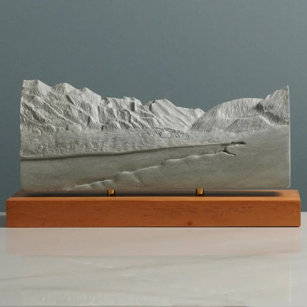 Cerro El Plomo Sculpture Sculpted Peaks