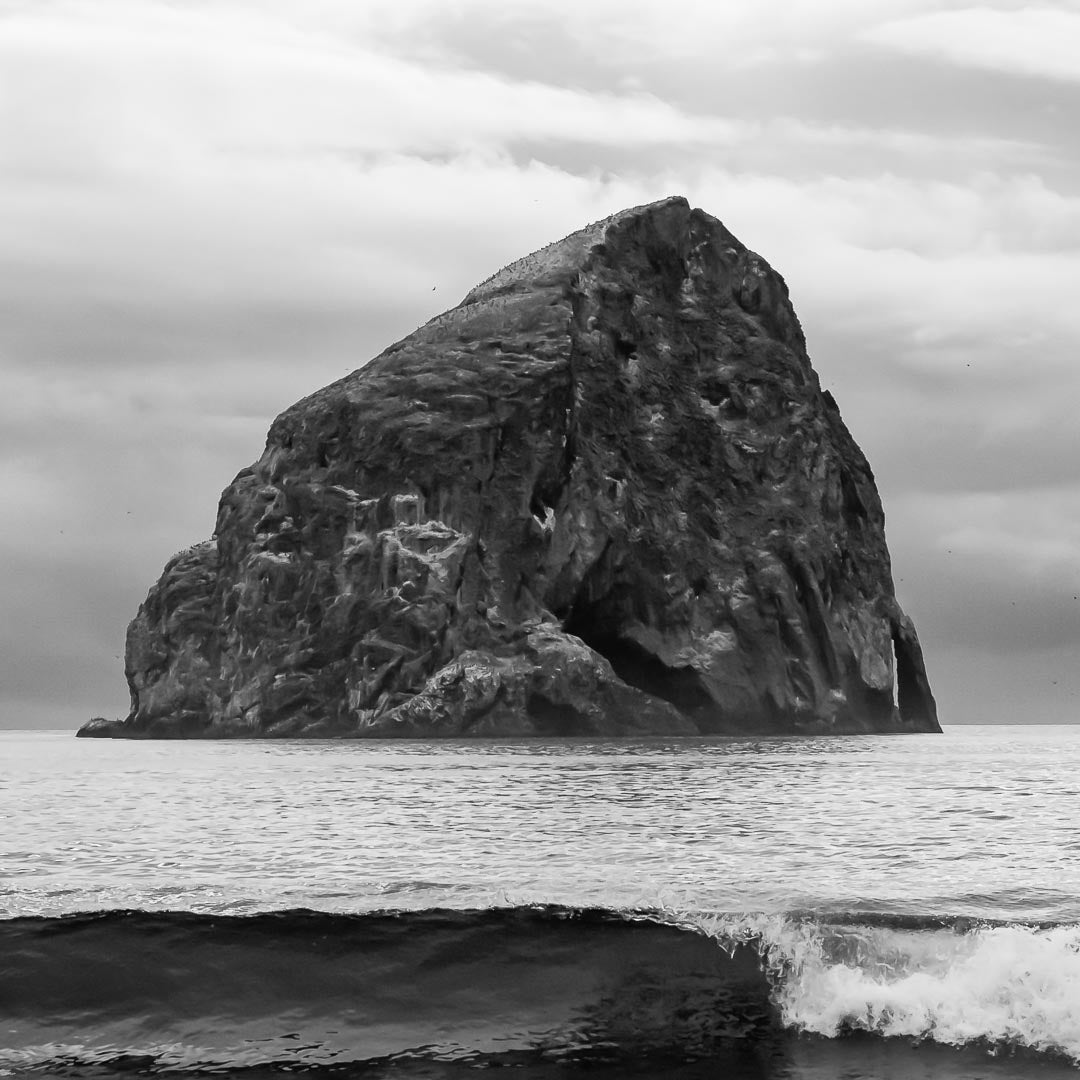 Haystack Rock- Chief Kiwanda Rock (Oregon) First Edition Sculpture Sculpted Peaks