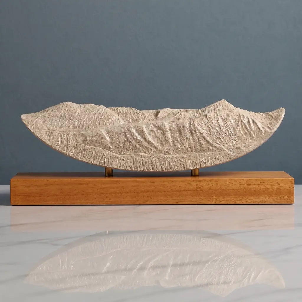 Chugach Mountains Sculpture - Eagle River Sculpted Peaks