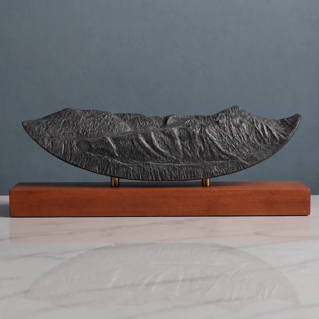 Chugach Mountains Sculpture - Eagle River Sculpted Peaks