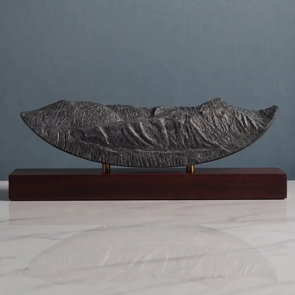 Chugach Mountains Sculpture - Eagle River Sculpted Peaks