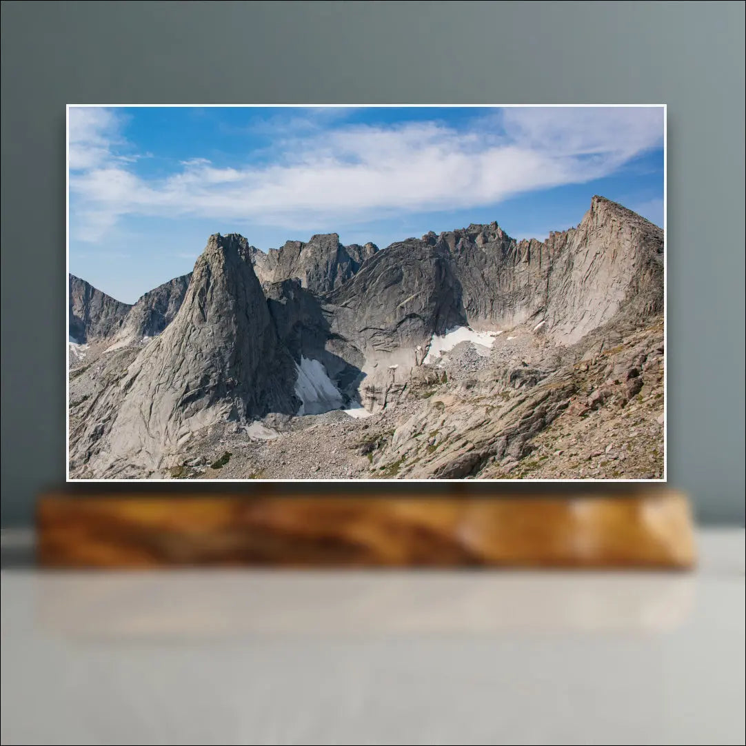 Cirque of the Towers Sculpture (Wind River Range, Wyoming) Sculpted Peaks