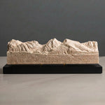 Continental Divide Sculpture (View from Bierstadt Lake, Colorado) Sculpted Peaks