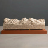 Continental Divide Sculpture (View from Bierstadt Lake, Colorado) Sculpted Peaks