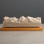 Continental Divide Sculpture (View from Bierstadt Lake, Colorado) Sculpted Peaks