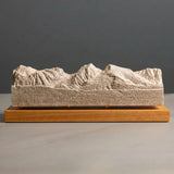Continental Divide Sculpture (View from Bierstadt Lake, Colorado) Sculpted Peaks