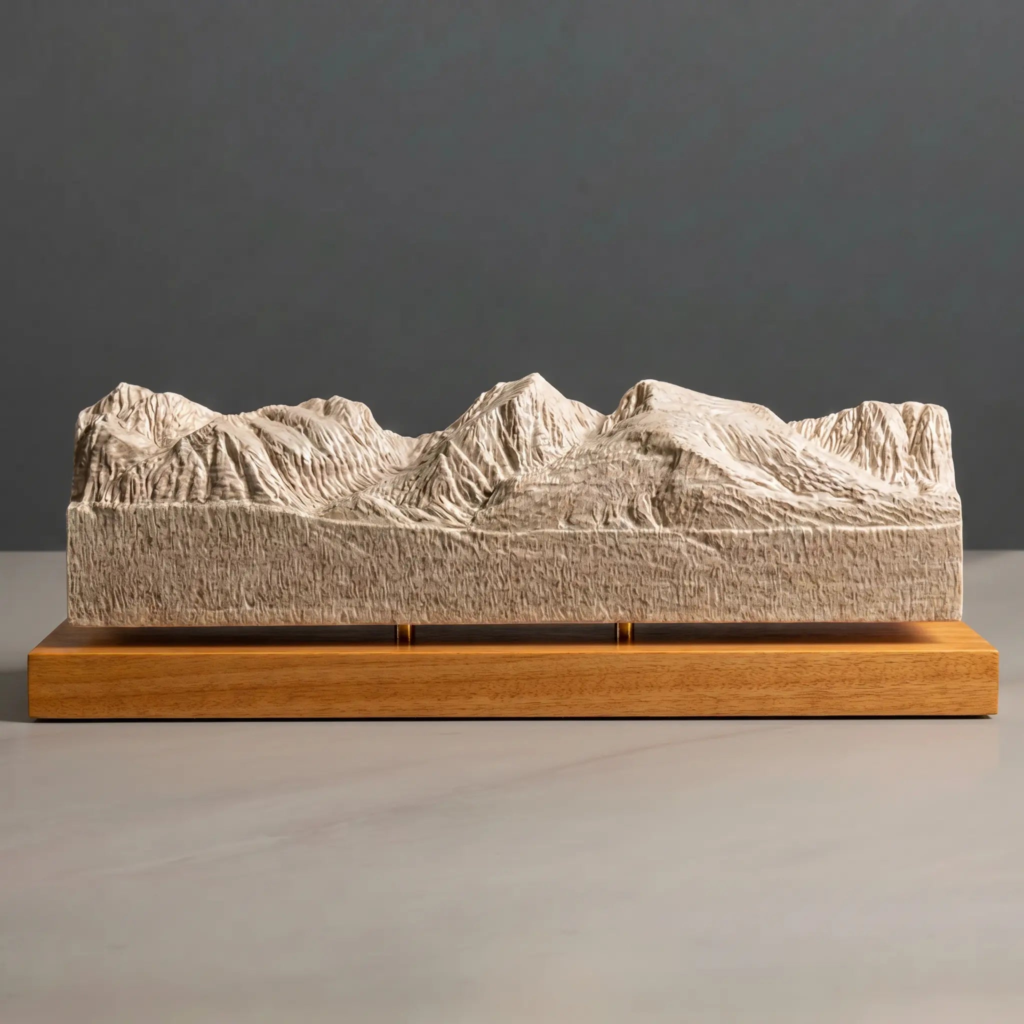 Continental Divide Sculpture (View from Bierstadt Lake, Colorado) Sculpted Peaks