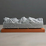 Continental Divide Sculpture (View from Bierstadt Lake, Colorado) Sculpted Peaks
