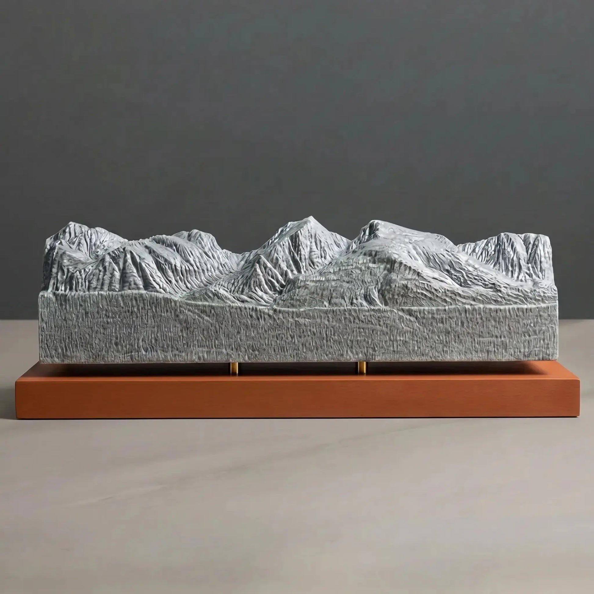 Continental Divide Sculpture (View from Bierstadt Lake, Colorado) Sculpted Peaks