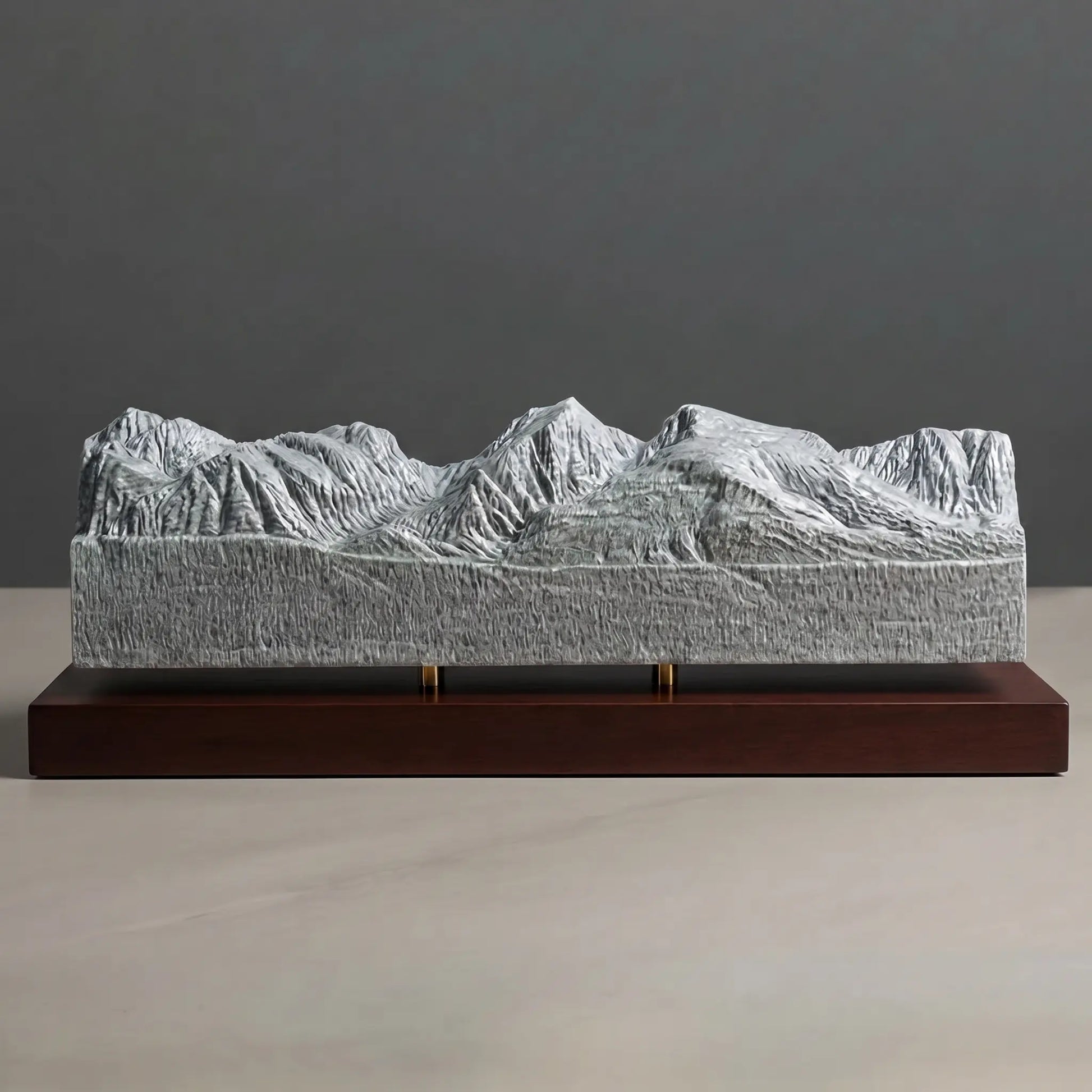 Continental Divide Sculpture (View from Bierstadt Lake, Colorado) Sculpted Peaks
