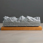 Continental Divide Sculpture (View from Bierstadt Lake, Colorado) Sculpted Peaks
