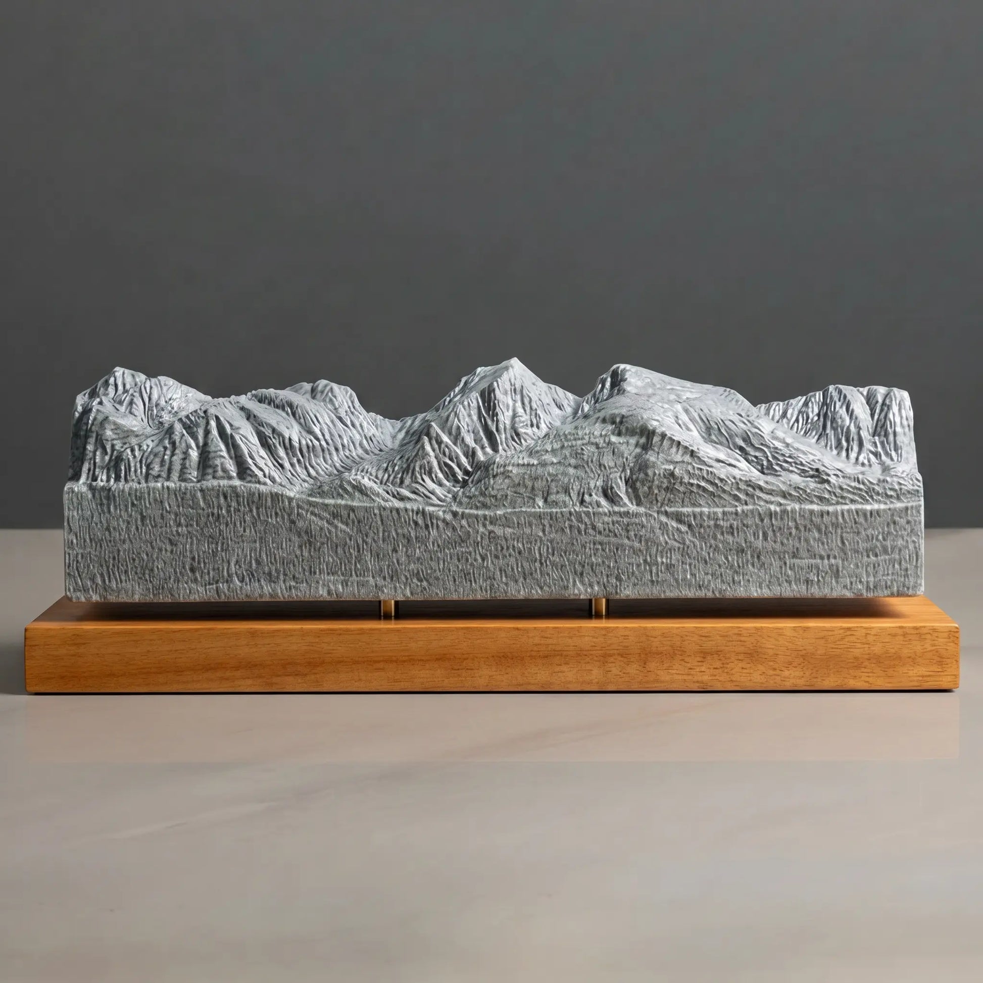 Continental Divide Sculpture (View from Bierstadt Lake, Colorado) Sculpted Peaks