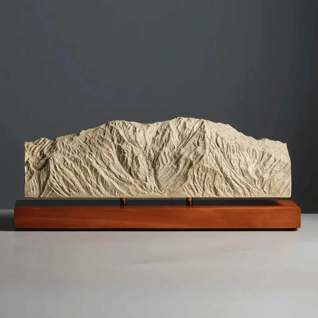 Twin Peaks Sculpture (Pine Valley Mountain, Utah) Sculpted Peaks