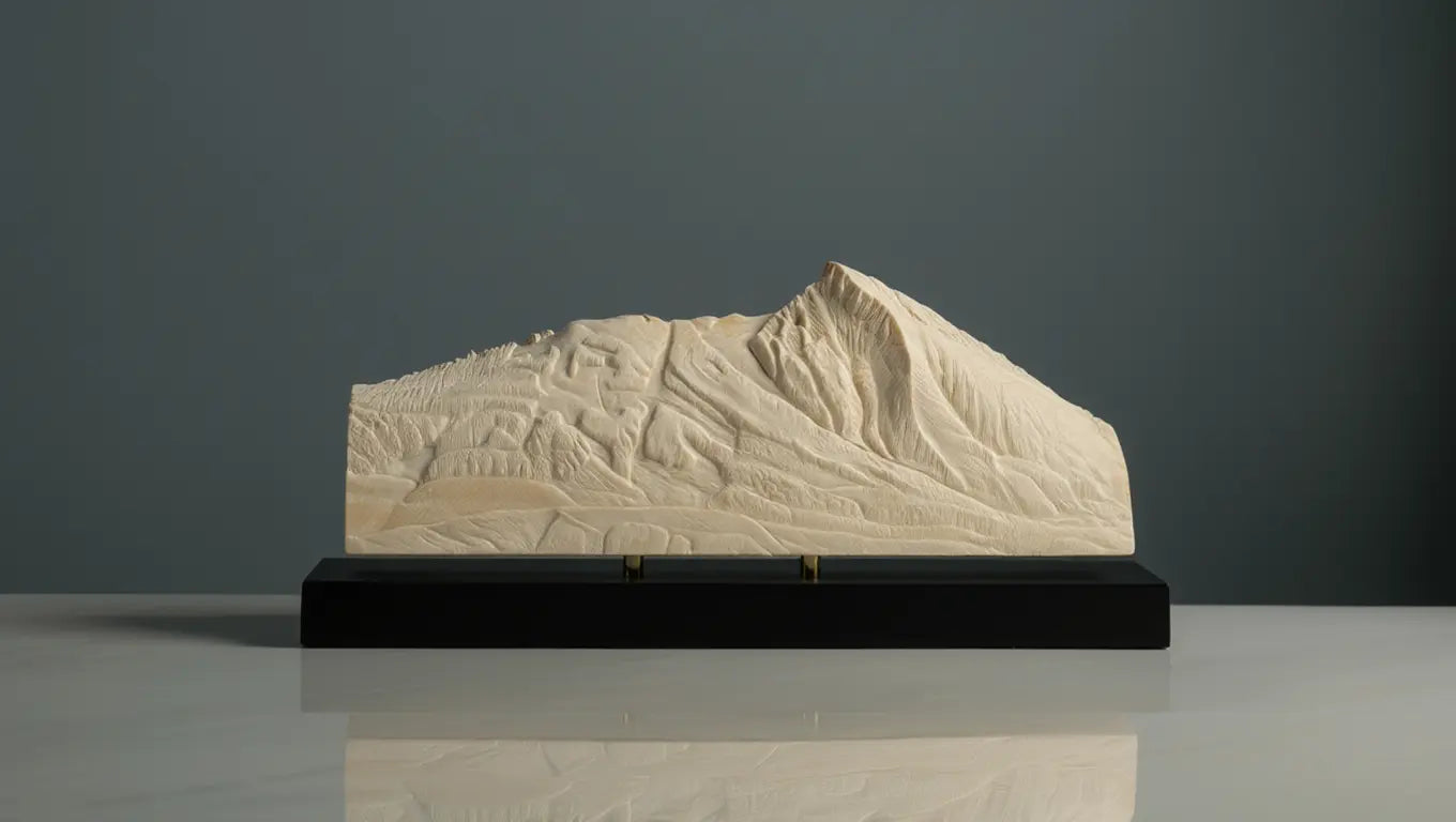 Crested Butte Sculpture (Squared Bottom) Sculpted Peaks