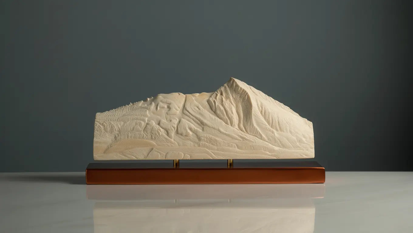 Crested Butte Sculpture (Squared Bottom) Sculpted Peaks