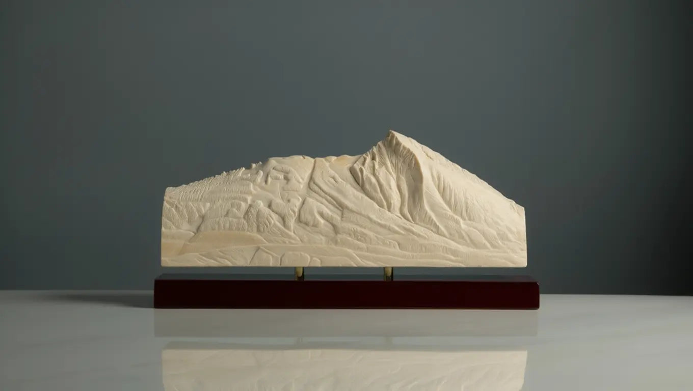 Crested Butte Sculpture (Squared Bottom) Sculpted Peaks