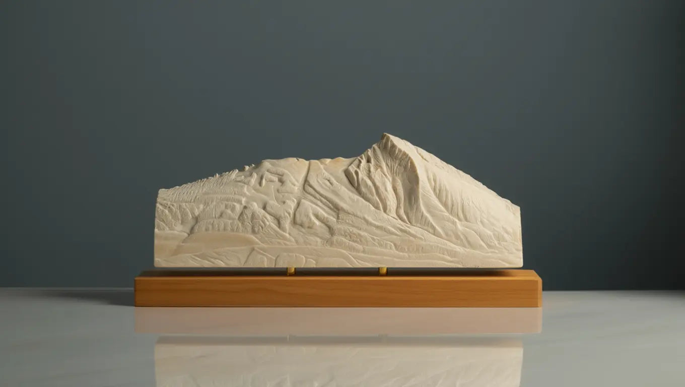 Crested Butte Sculpture (Squared Bottom) Sculpted Peaks