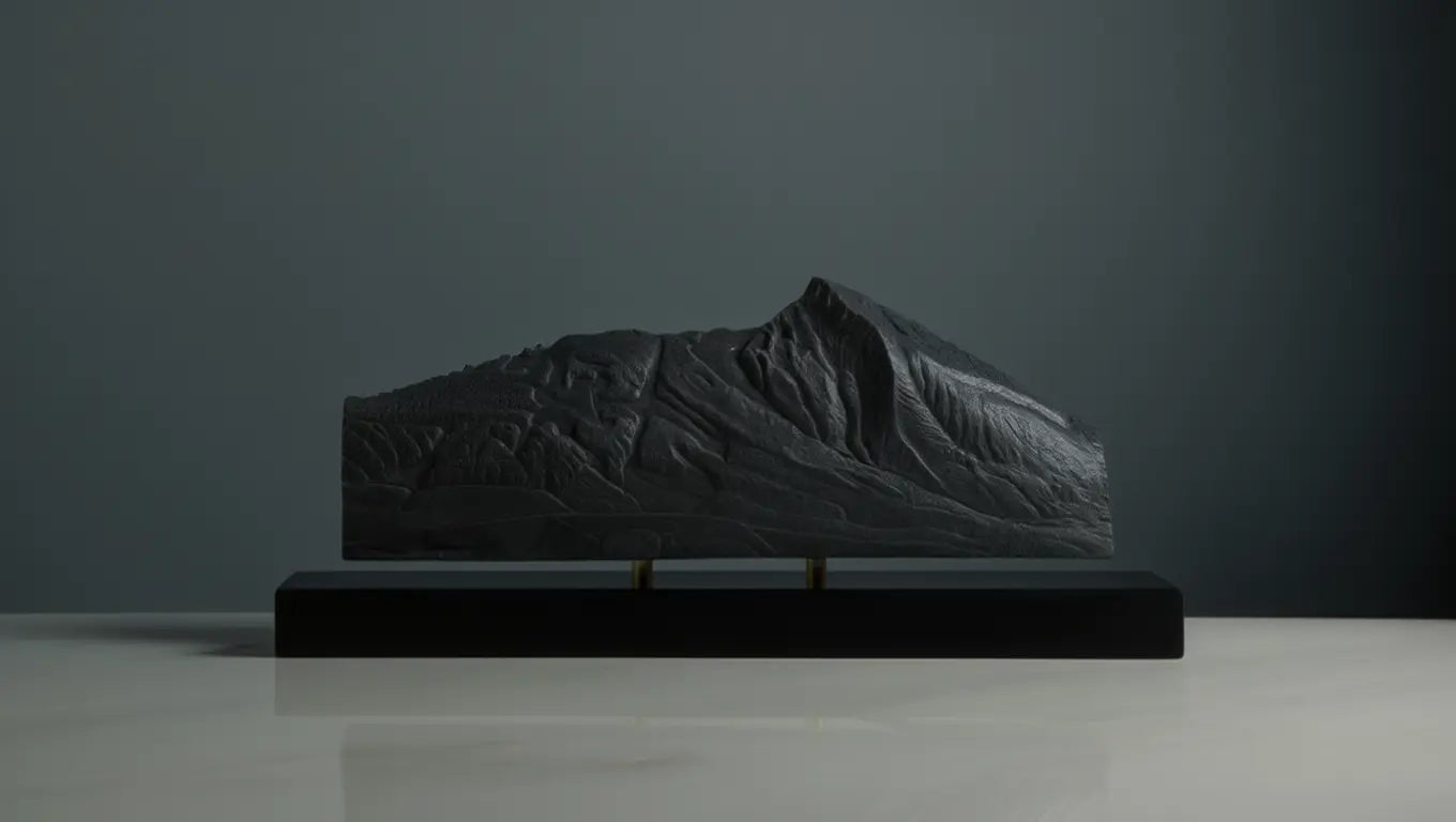 Crested Butte Sculpture (Squared Bottom) Sculpted Peaks