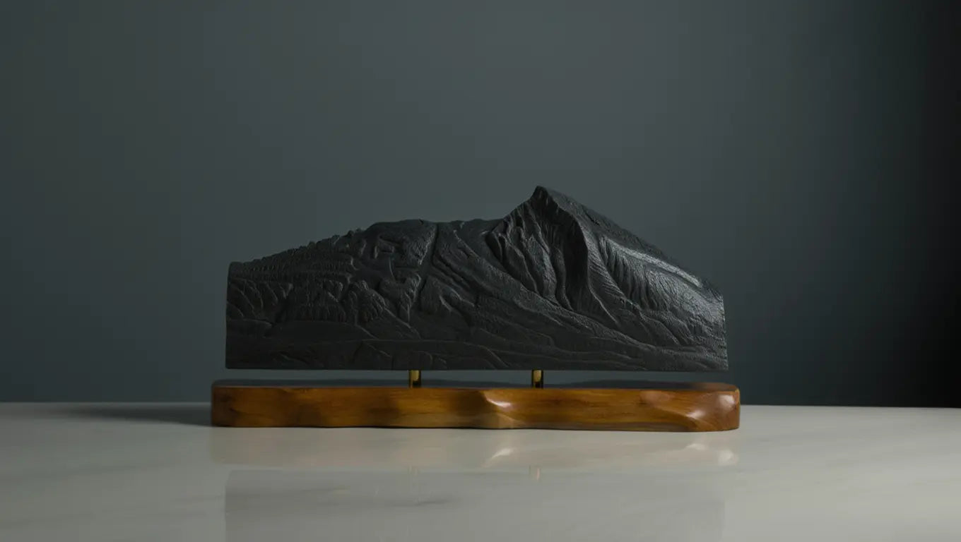 Crested Butte Sculpture (Squared Bottom) Sculpted Peaks