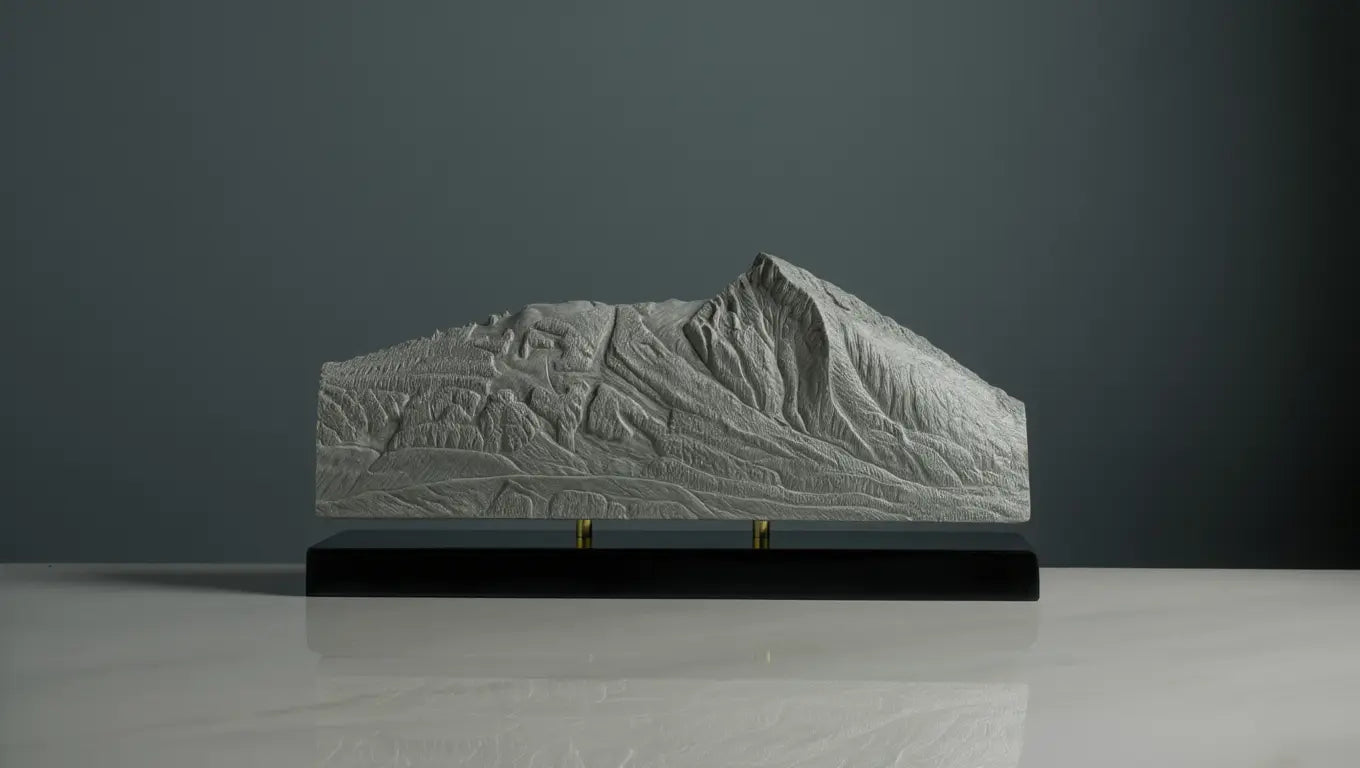 Crested Butte Sculpture (Squared Bottom) Sculpted Peaks