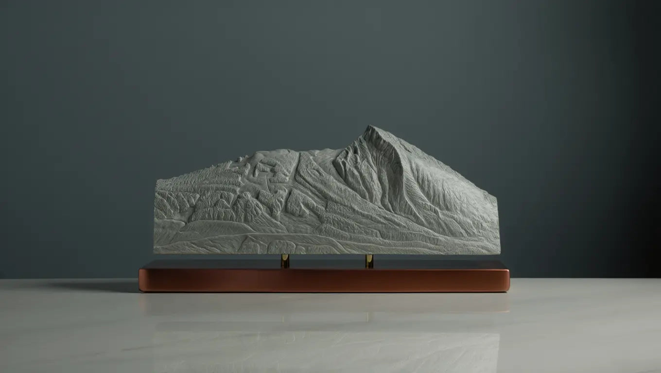 Crested Butte Sculpture (Squared Bottom) Sculpted Peaks