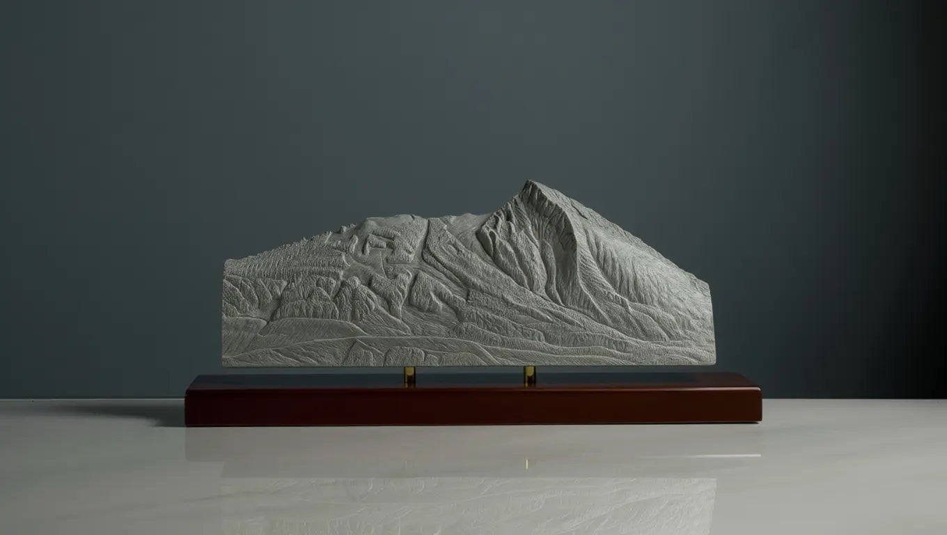 Crested Butte Sculpture (Squared Bottom) Sculpted Peaks