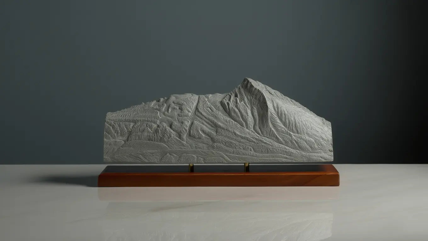 Crested Butte Sculpture (Squared Bottom) Sculpted Peaks