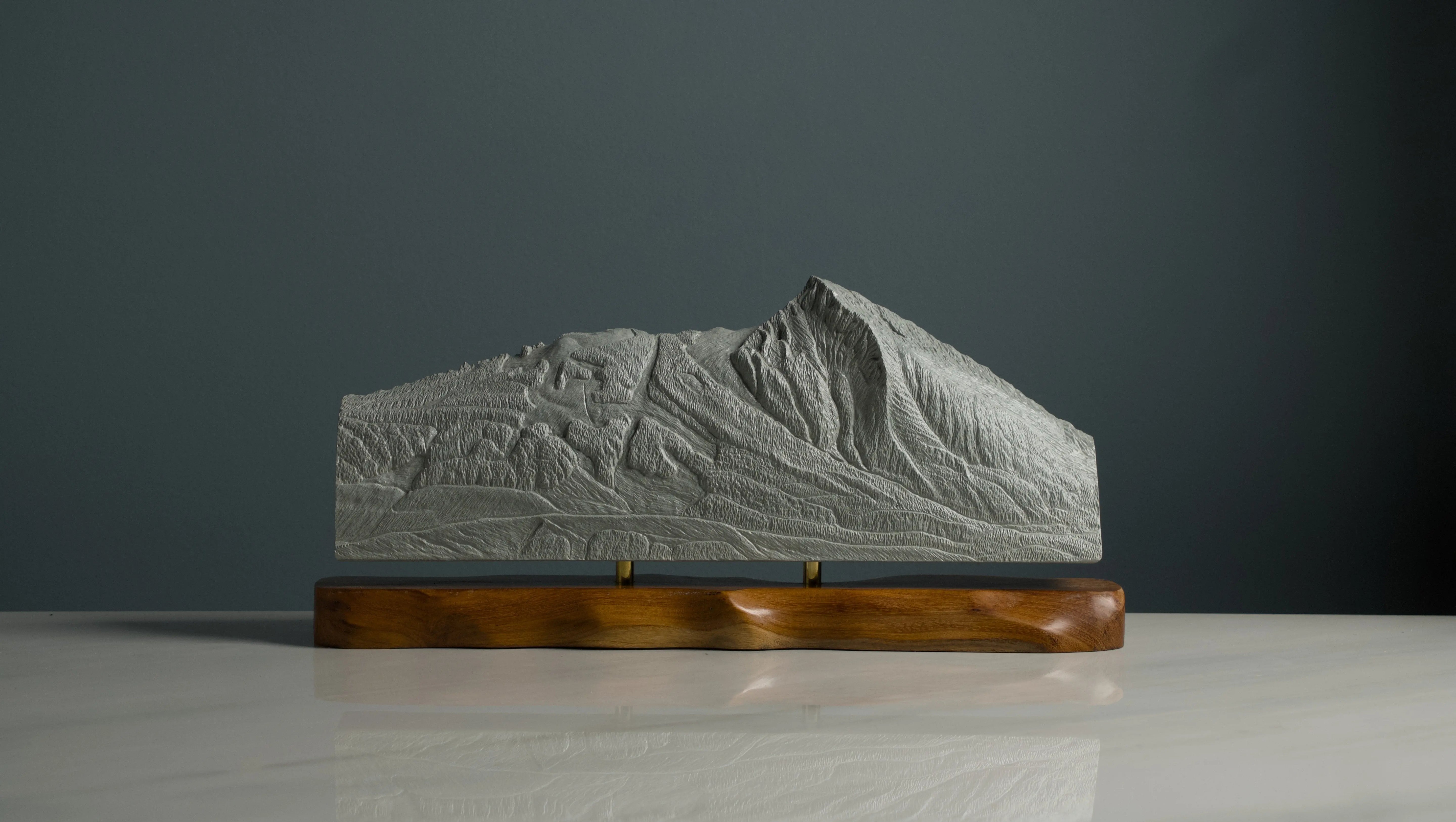 Crested Butte Sculpture (Squared Bottom) Sculpted Peaks