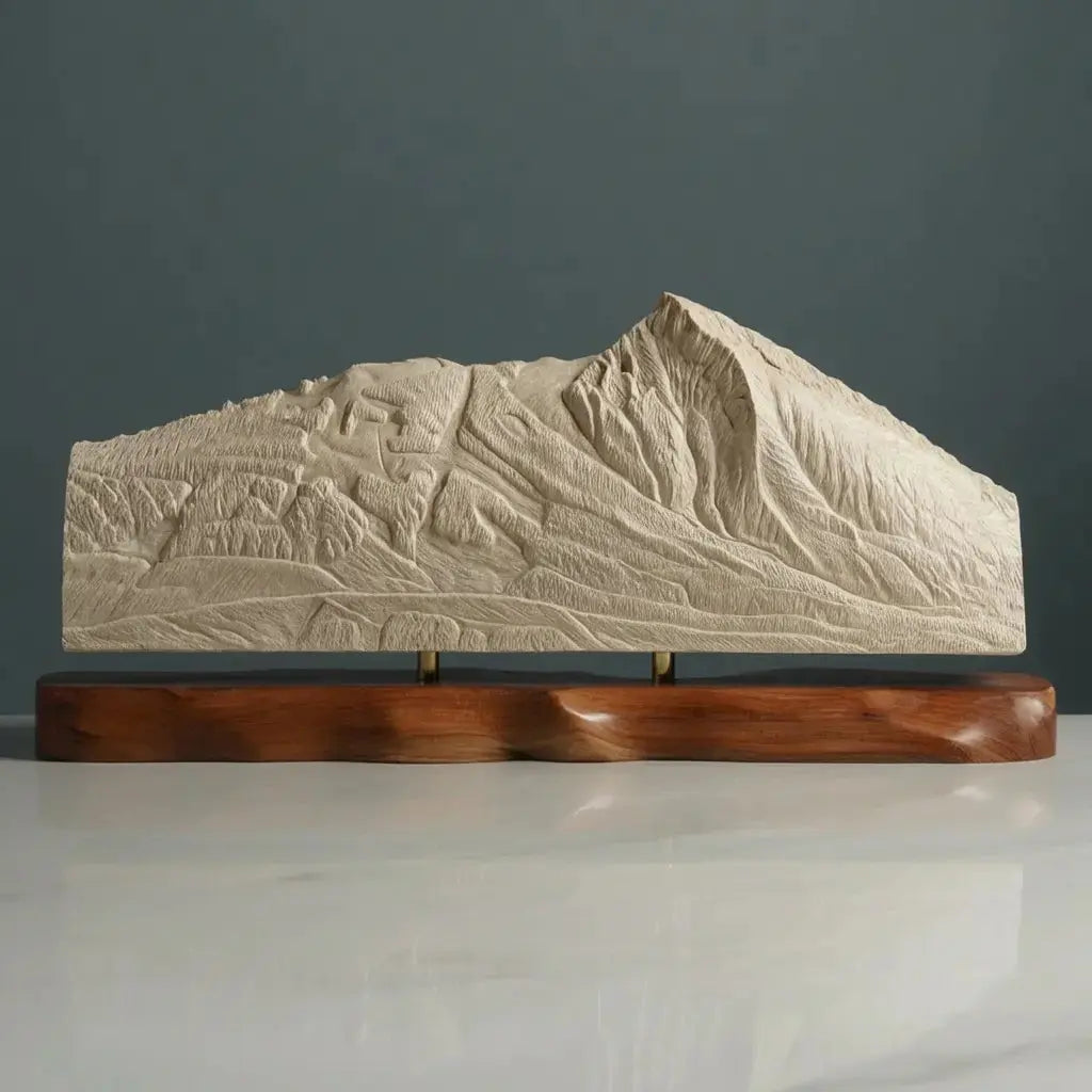 Crested Butte Sculpture (Squared Bottom) Sculpted Peaks
