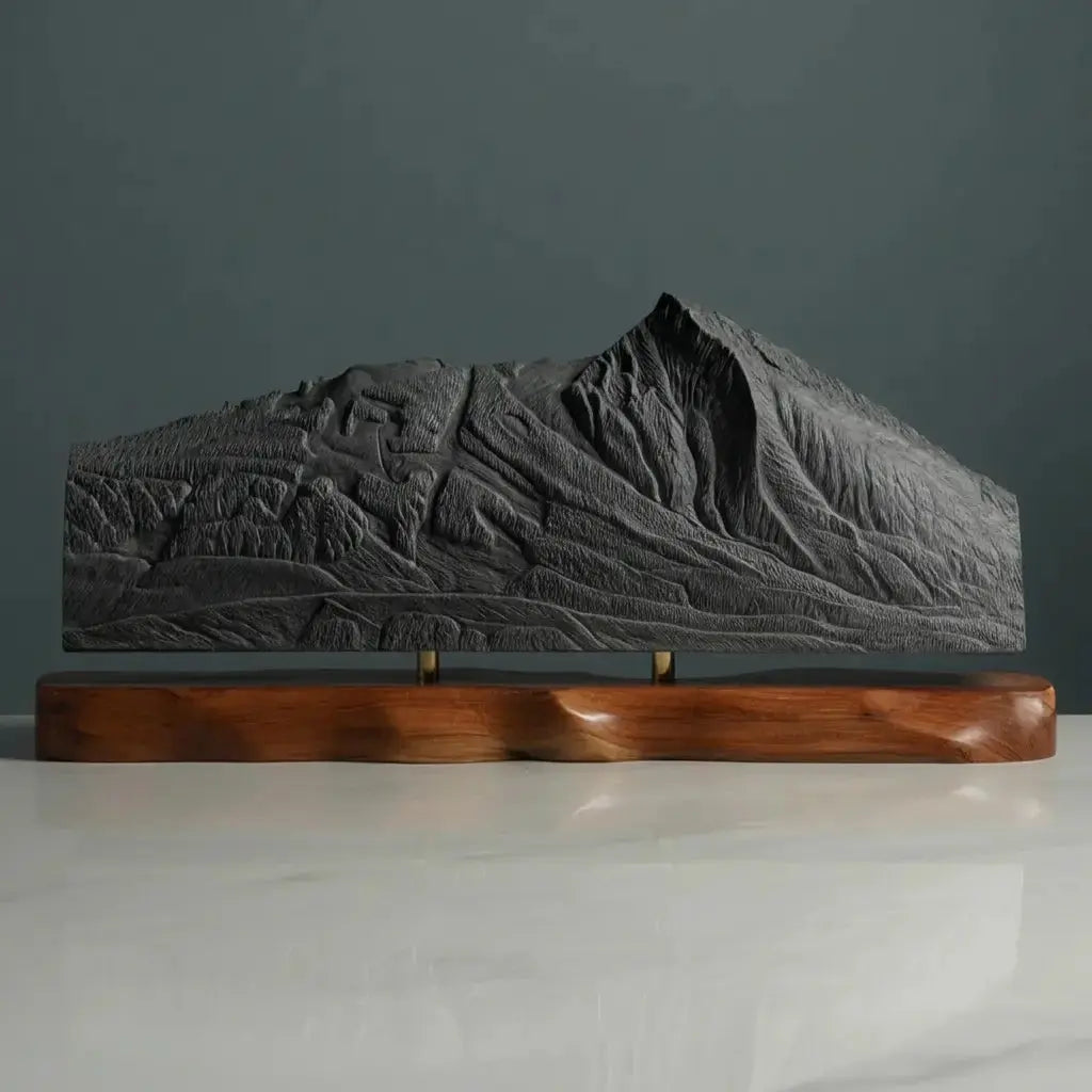 Crested Butte Sculpture (Squared Bottom) Sculpted Peaks
