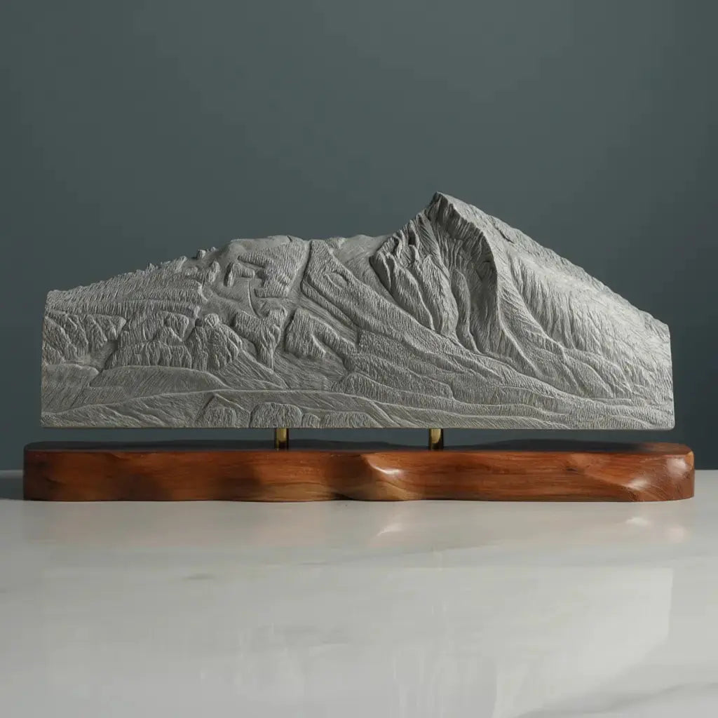 Crested Butte Sculpture (Squared Bottom) Sculpted Peaks