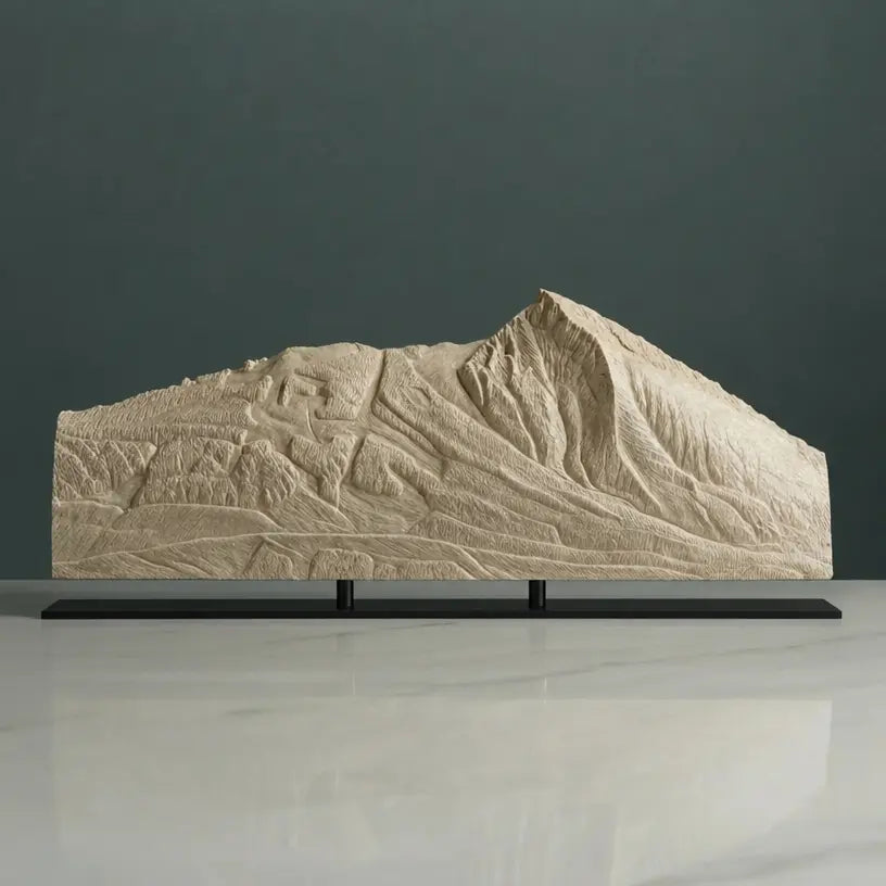 Crested Butte Sculpture (Squared Bottom) Sculpted Peaks