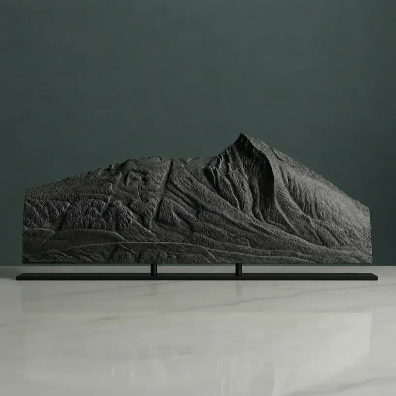 Crested Butte Sculpture (Squared Bottom) Sculpted Peaks