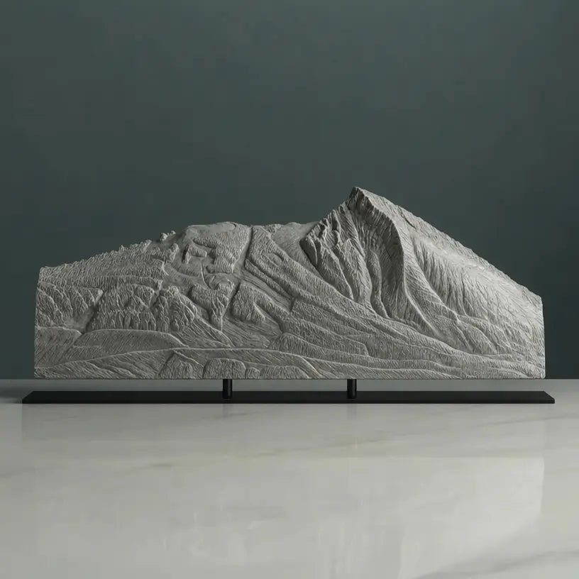Crested Butte Sculpture (Squared Bottom) Sculpted Peaks