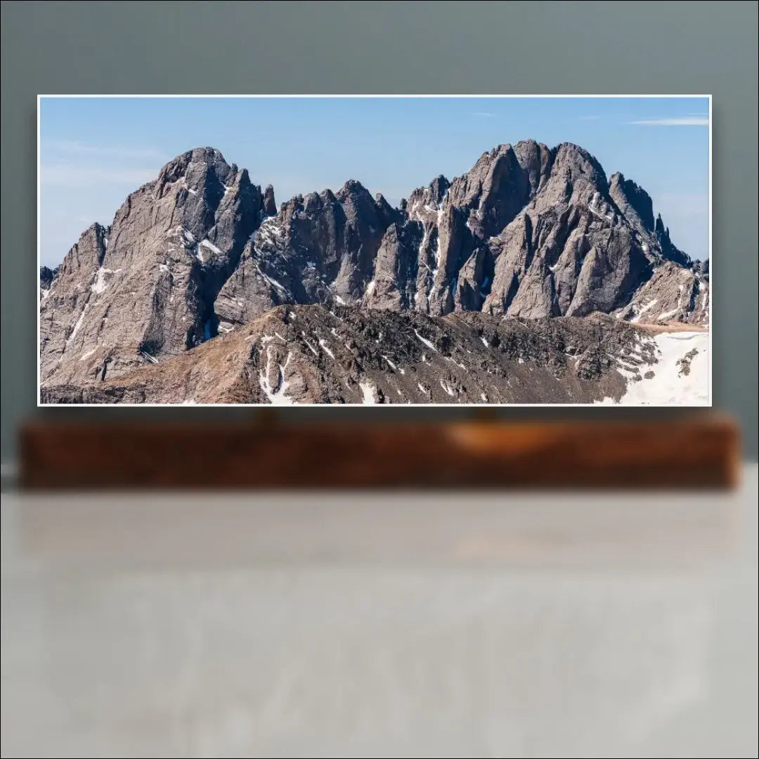 Crestone Peak Sculpture (Sangre de Cristo Range, Colorado) Sculpted Peaks