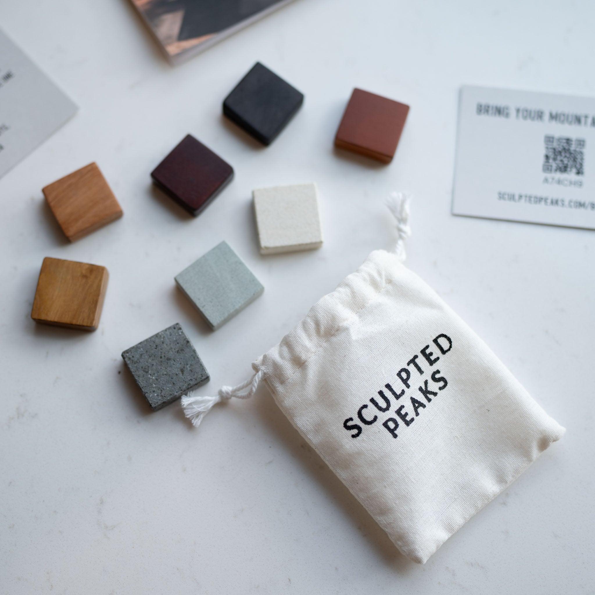 Bespoke Sculpture Gift-Box Sculpted Peaks