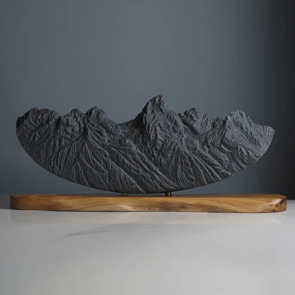 Grand Teton Sculpture (Antelope Flats Viewpoint) Sculpted Peaks