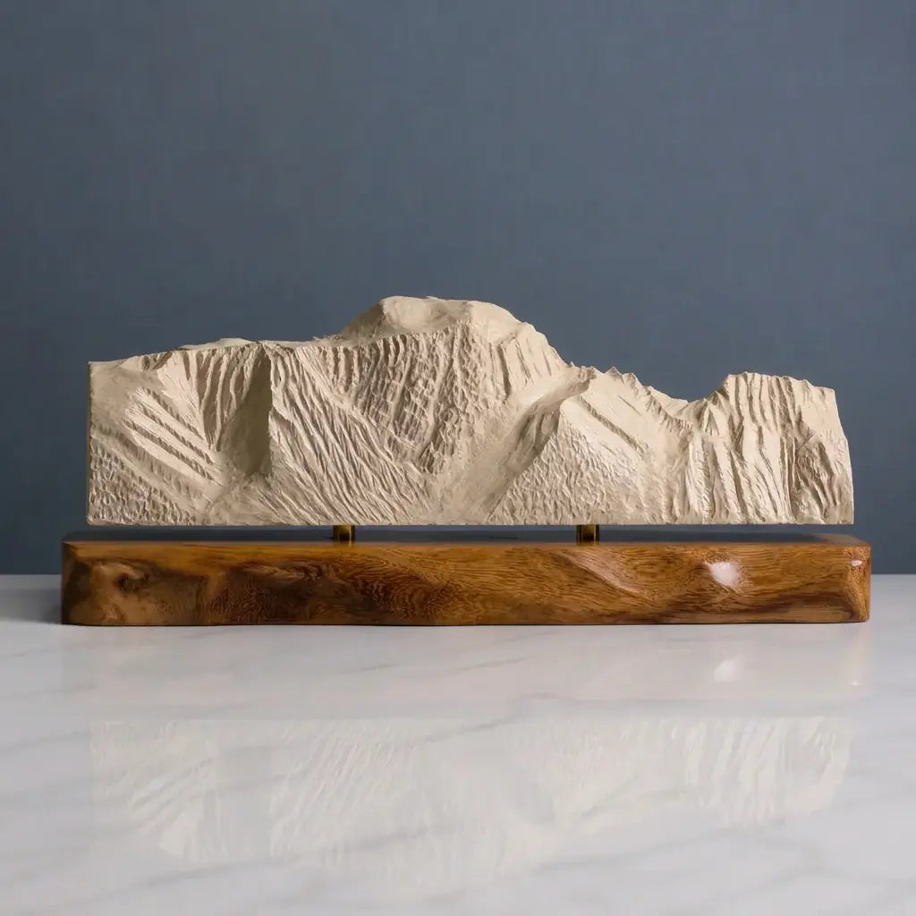 Denali Sculpture (South Side, Alaska) Sculpted Peaks