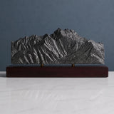 Dents du Midi Sculpture (View from Villars-sur-Ollon, Switzerland) Sculpted Peaks