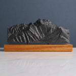 Dents du Midi Sculpture (View from Villars-sur-Ollon, Switzerland) Sculpted Peaks