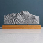 Dents du Midi Sculpture (View from Villars-sur-Ollon, Switzerland) Sculpted Peaks