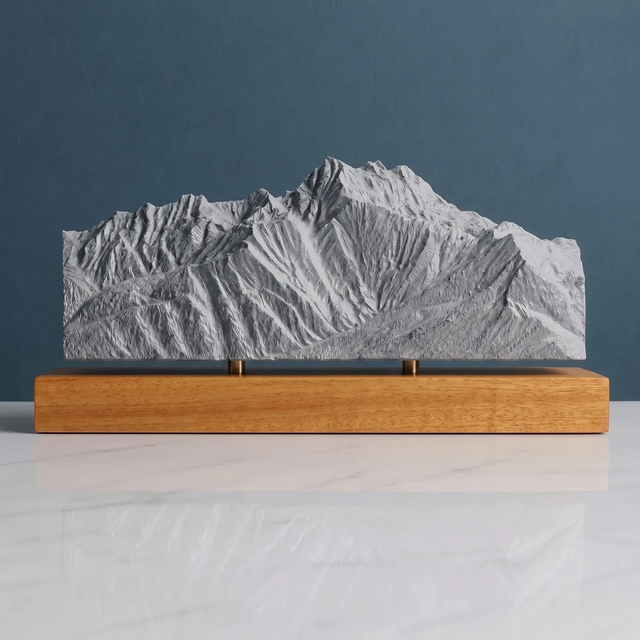 Dents du Midi Sculpture (View from Villars-sur-Ollon, Switzerland) Sculpted Peaks