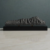 Diamond Head Sculpture (View from Waikiki, Hawaii) Sculpted Peaks