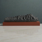 Diamond Head Sculpture (View from Waikiki, Hawaii) Sculpted Peaks