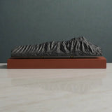 Diamond Head Sculpture (View from Waikiki, Hawaii) Sculpted Peaks