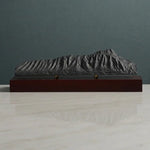 Diamond Head Sculpture (View from Waikiki, Hawaii) Sculpted Peaks