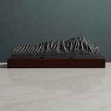 Diamond Head Sculpture (View from Waikiki, Hawaii) Sculpted Peaks