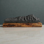 Diamond Head Sculpture (View from Waikiki, Hawaii) Sculpted Peaks