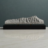 Diamond Head Sculpture (View from Waikiki, Hawaii) Sculpted Peaks