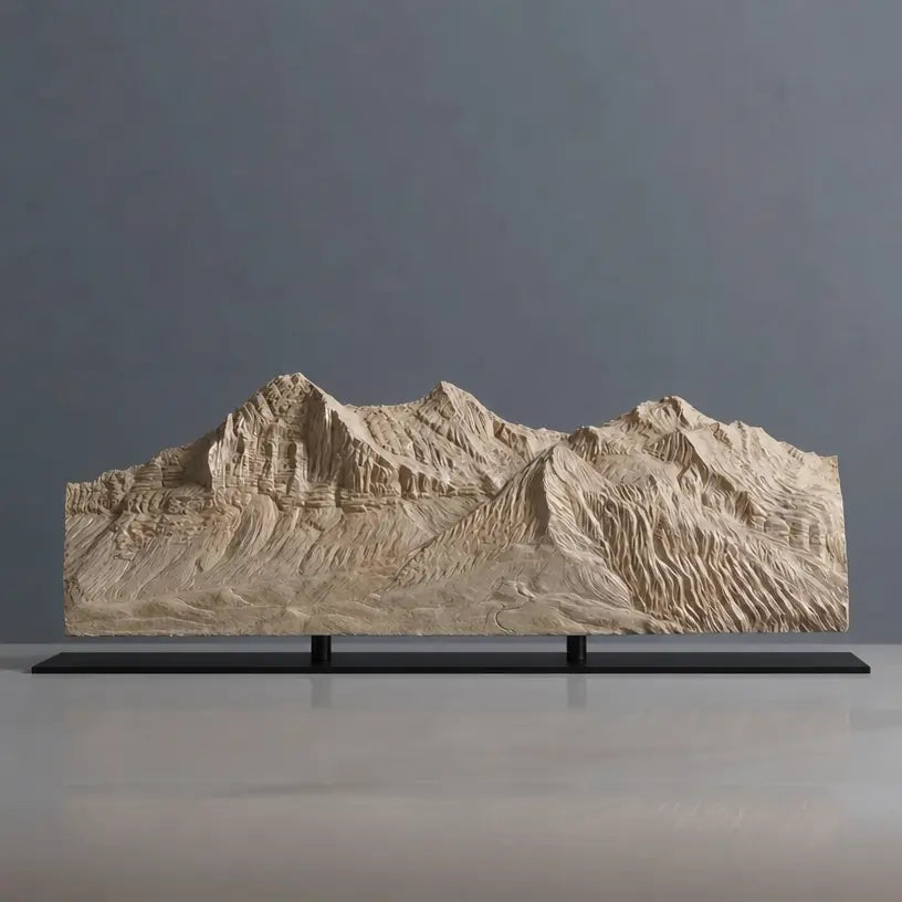 Eiger, Mönch & Jungfrau Sculpture (Bernese Alps, Switzerland) Sculpted Peaks